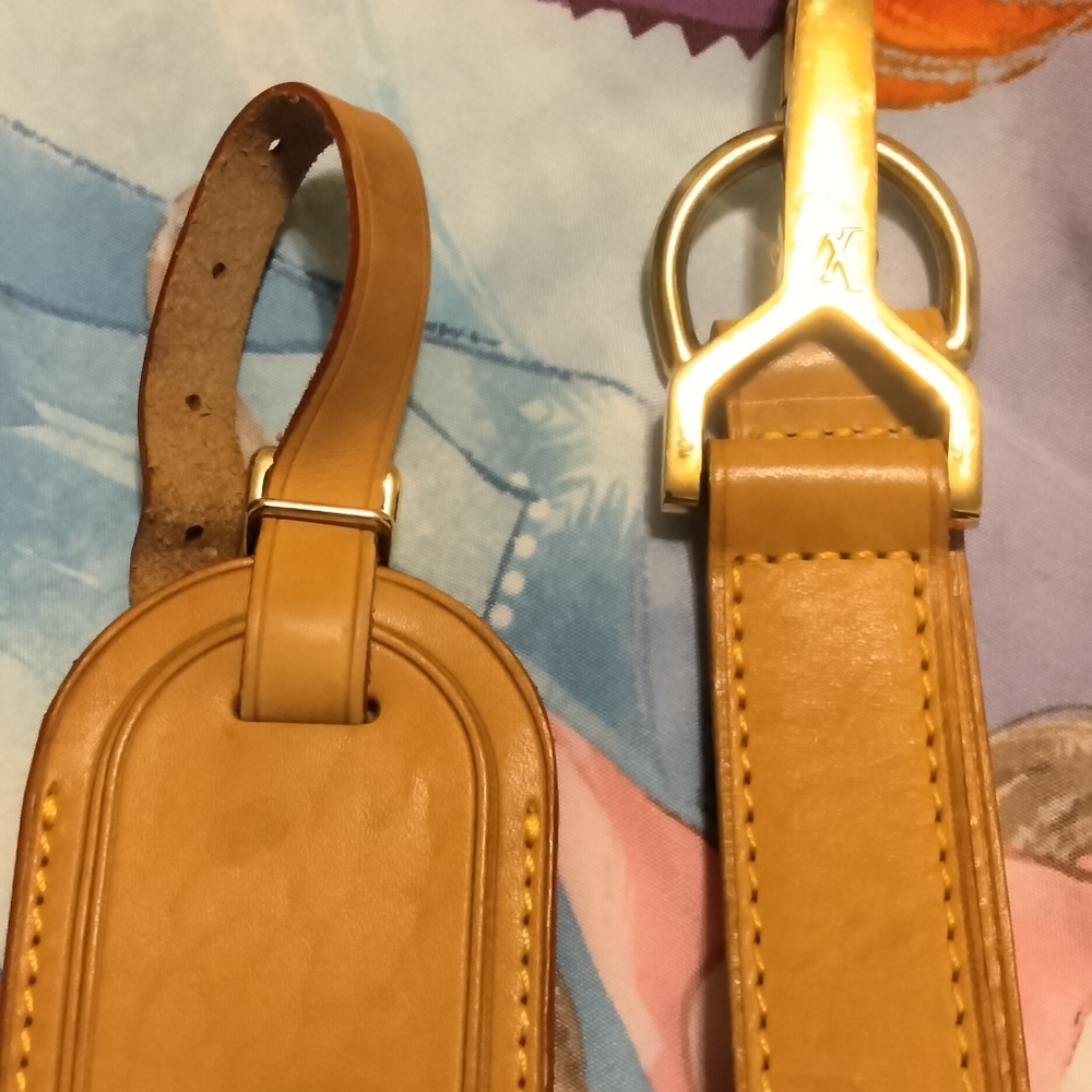 Louis Vuitton luggage tags